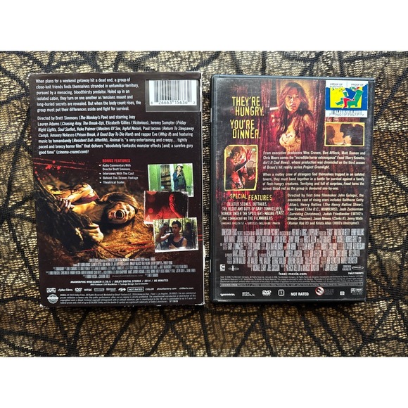 Feast And Animal DVD Lot Of 2 Creature Feature Slasher Gore Horror Movie - Picture 2 of 4